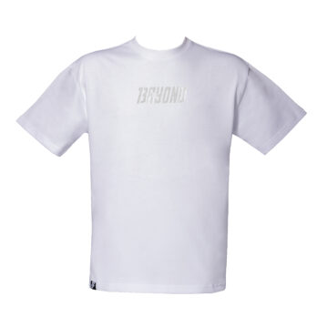 T-Shirt Oversize con stampa “Change Your Vision” tono su tono