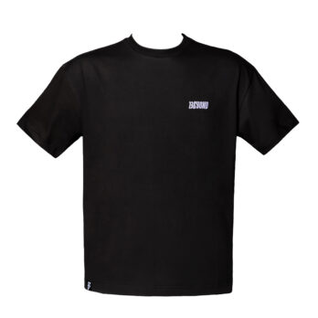 T-Shirt Oversize con ricamo 13eyond su fronte contrasto