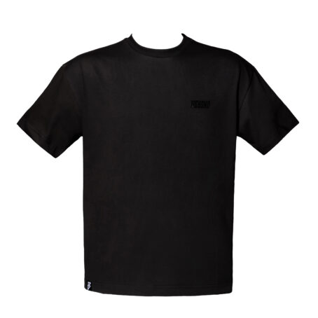 T-Shirt Oversize con ricamo 13eyond su fronte tono su tono - immagine 3