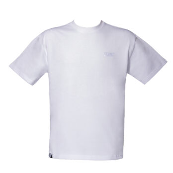 T-Shirt Oversize con ricamo 13eyond su fronte tono su tono